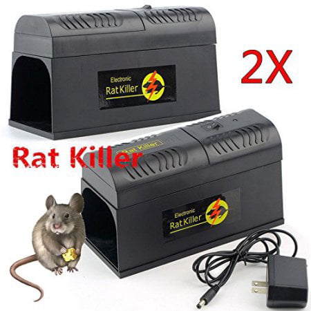 Electronic Mouse Trap Victor Control Rat Killer Pest Mice Electric Rodent Zapper 